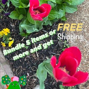 Free Shipping when you bundle 5 items or more